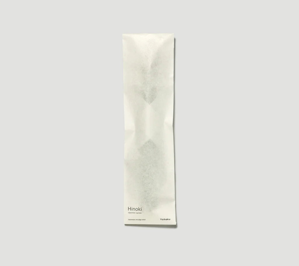 Yohaku - Hinoki Cypress Japanese Incense Bundle